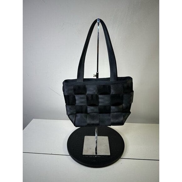 Harvey's Black Seatbelt Tote Bag